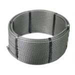 Lano 2x valcované oceľové - PROFI - 156 drôtové 13mm - 60m
