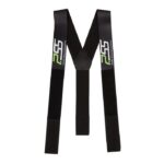 Traky PSS na suchý zips čierne 92cm