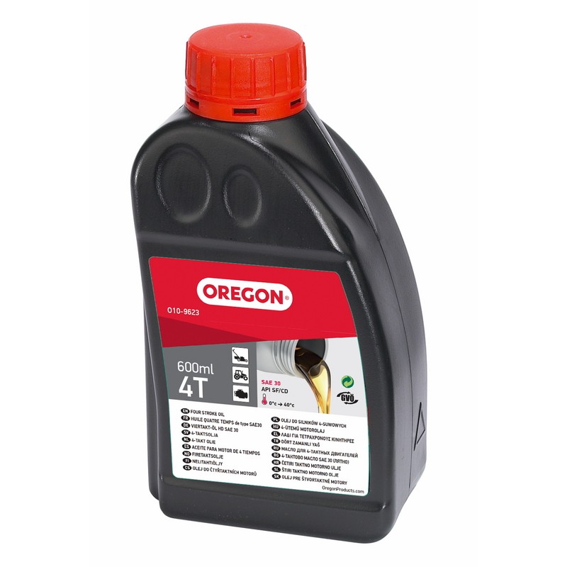 10-9623 Motorový olej Oregon 4taktný SAE30 balenie 600ml – Obrázok 1