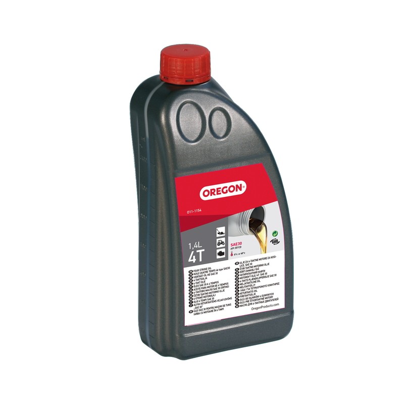 11-1154 Motorový olej Oregon 4taktný SAE30 balenie 1,4L – Obrázok 1